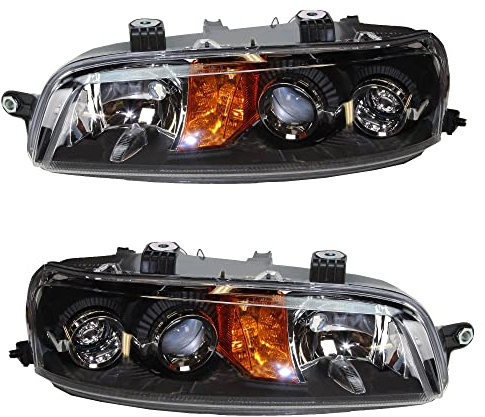 ATEC Germany 2x fari principali anteriori sinistro + destro elettrici H1, compatibili con FIAT PUNTO (188_), PUNTO furgone/hatchback (188_)