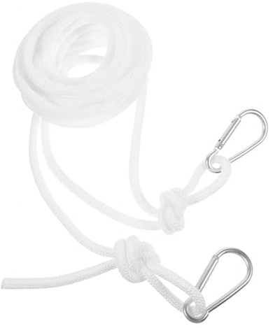 Cabilock Tendedero de Exterior Metros Cuerda Resistente al Viento para Patios para Tender Ropa Viajes de Grosor Color Claro