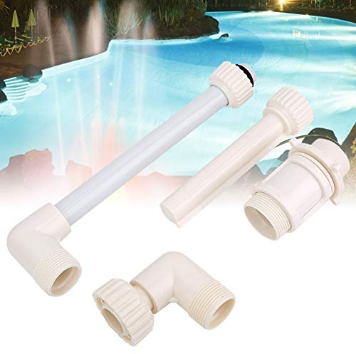 lvifloae Piscina Spa Fontana a cascata Spruzzatore Piscina Fontana Cornice Piscina Spa Cascata Spray Irrigatore regolabile Sopra Fontana per piscina interrata Nuoto Chiller