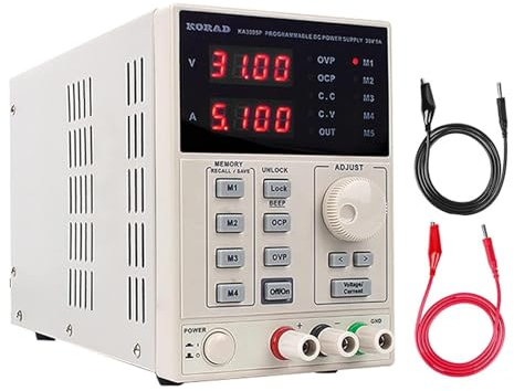Variable de fuente de alimentación CC Fuente de alimentación programable de laboratorio 3 0V 10A 60V 5A 120V 3A Buscar regulado corriente continua FUENTES DE ALIMENTACIÓN FUNCIÓN DE MEMORIA AJUSTABLEC