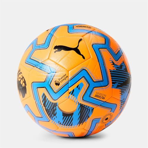 PUMA Orbita Cup Premier League Football 2025 2026 EPL 2025/26 - Orange/Blue Size 5