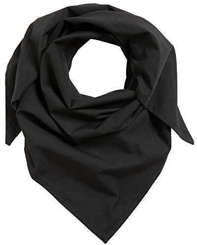 Uncommon Threads Unisex Chef Neckerchief, Black, One Size