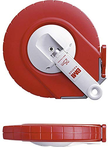 BMI 515224030B Pontarit Acier-Mètre Ruban 30-B avec Graduation dans Boîtier Rayon, Multicolore, 30 m