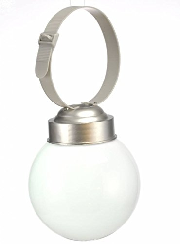 Haushalt International Solarkugel Solar Kugel Kugellampe 20cm mit Schlaufe und Erdspiess 70302