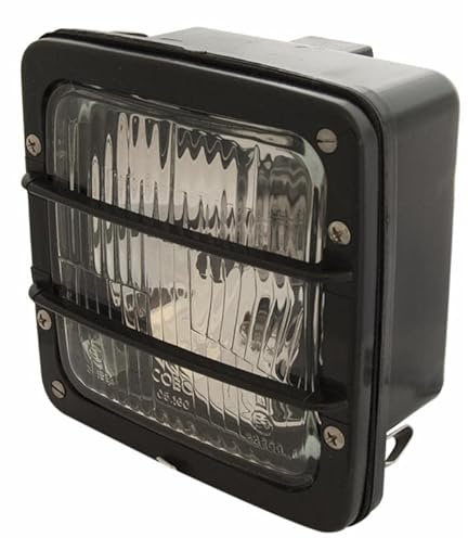 Luces Ama Tractor 140x140 mm: Faro simétrico derecho e izquierdo, Luz de posición, Luz de carretera, Luz de cruce, Made in Italy