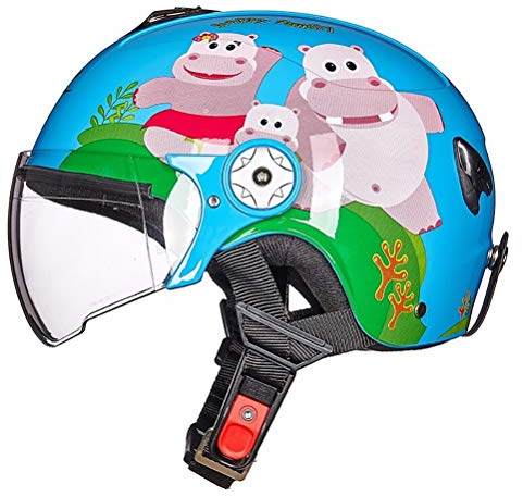 MTTKTTBD Verstellbar Kinder Fahrradhelm,Multi-Sport Sicherheit Kinderhelm mit Visier,Ultralight Kinderhelm Skaterhelm für Fahrrad Roller Skateboard Schifahren 3-13 Junge Mädchen