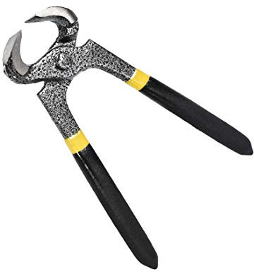 sourcing map End Cutting Pliers 6 Inch Precision End Nippers Dipped Plastic Handgrip Wire Cutter Pliers