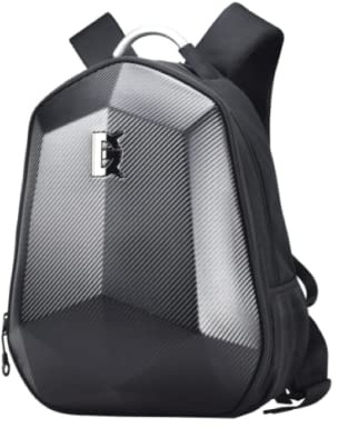 Mochila porta casco moto bolsa casco motocross impermeable rígida gran capacidad 34L