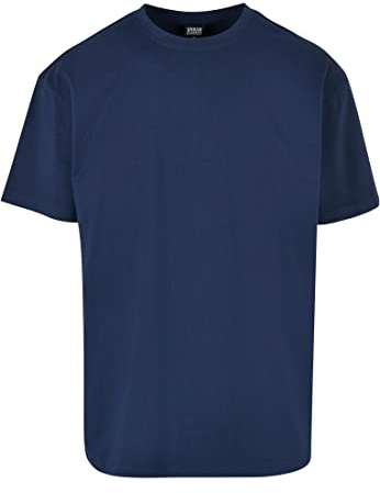 Urban Classics herr T-tröja Heavy oversized te, Mörkblå, 4XL