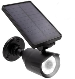 Panta Safe Light Solar LED - 8 Hochleistungs-LEDs - bis zu 7,5 Meter Reichweite - wetterfest & robust - Abschaltfunktion - Tageslicht-Sensor