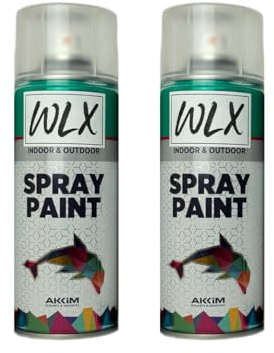 WLX Sprayfarbe Anthrazitgrau (2er Set) je 400 ml. Schnelltrocknende Sprühdose. Sprühfarbe, Sprühlack, Lackspray, Graffiti-Farbe, Spraydose. RAL-Farbe. Glänzend