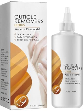 Gel de quitan de cutículas - Crema de quitas de la cutícula | Gel de removedor de la cutícula de uñas, ablandador de cutículas profesionales, reparación de la uña del gel de 1 oz
