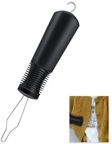 Button Hook & Zipper Puller, Zip Puller Disability Aid, One Handed Arthritis Button Hook, Fastener Aid Hook Helper, Zipper Pull Assist Tool, Easy Grip Dressing Aid for Seniors, Arthritis, Disabled