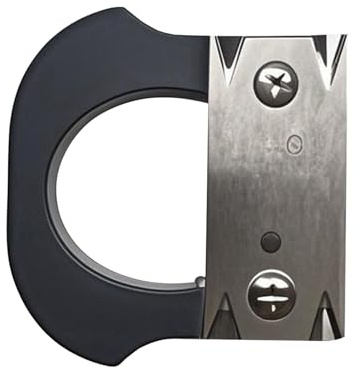 Desmoladora de banda de canto | Cortador de desbarbado para cantos de muebles, precisión ergonomía, mango antideslizante + pala de ángulo y hoja de acero inoxidable para PVC/ABS