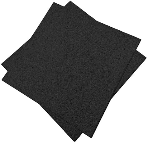 Pavimentos Arquiservi - Losetas de Caucho Reciclado para Suelo de Gimnasio 100x100x1,5 cm Negro- Unitario (1m²) - Antideslizante y Aislante - Ideal para Fitness, Yoga y Funcionales