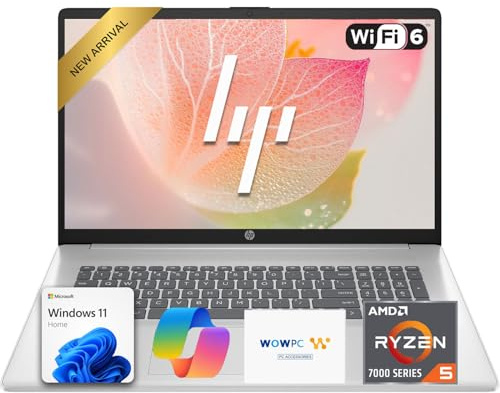 HP Pavilion Laptop | Intel Processor | 16GB DDR4 RAM | 2TB PCIe SSD | 15.6 FHD 1080p Display | Windows 11 Home | Wi-Fi 6 & Ethernet | Full-Size Keyboard | All-Day Performance for Work & Study