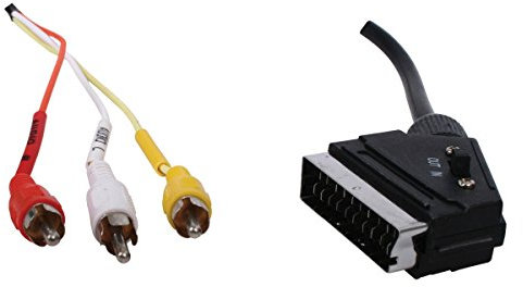 Valueline SCART 32 Cavo Scart Maschio, 3x RCA Maschio