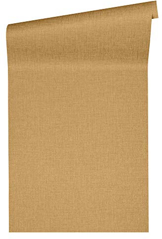 Papier peint Versace Papier Peint Uni Baroque & Roll Papier peint intissé 10.05 m x 0.70 m Jaune Made in Germany 962334 96233-4