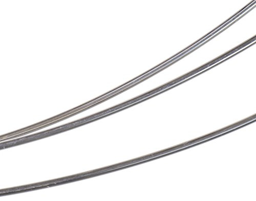 ugems Silberner Lötdraht, 20 Gauge, 0,032 Zoll, 1,2 m, hart
