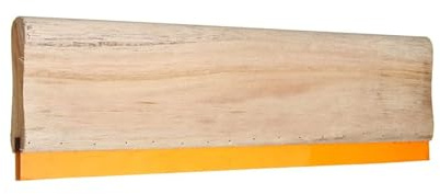 tooloflife T&F Siebdruck-Rakel, Holz-Siebdruck-Tintenschaber mit Bequemem Holzgriff für Siebdruck, Siebdruckrakel Holz-Tintenkratzer in 4 Größen zur Auswahl, 20 cm, 1 Stück