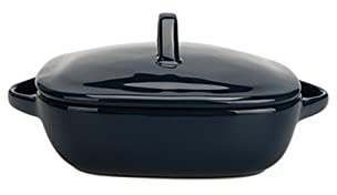 Cooking teglia Forno Doppia Orecchie da Cottura con Coperchio in Ceramica for Forno a Forno a casa a casa Formaggio al Forno Riso Piastra Quadrata for Piatto Forno teglie da Forno per Lasagne