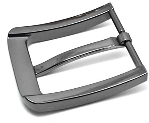 Leeadwaey Einzelne Ersatz-Gürtelschnalle für Herren, DIY-Dorn-Bund, Zubehör, wiederverwendbar, rechteckig, Haushaltsanleitung, 35 mm/40 mm, 40mm, 40mm