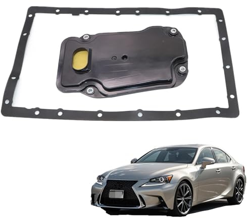 XQSMWF Transmission Oil Strainer With O-Ring & Pan Gasket Compatible with Lexus IS250 2.5L 2006-2015 GS300 3.0L 2006 Replace 35330-30090 35168-22020 90301-31014