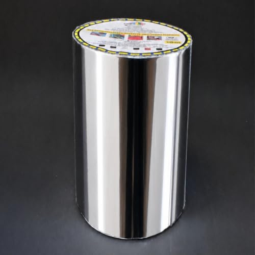 KAUFDACH Alles für dein Dach 10lfm Selbstklebendes Dachdeckerband Butylband Reparaturband Dichtungsband (Aluminium (RAL9006), 300,0mm breit)