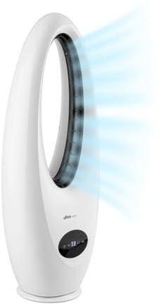 Ventilador Torre Sin Aspas Ufesa 45W 72cm Kioto 3 Velocidades Ultra Silencioso LED Mando Oscilación 70° Temporizador 8H