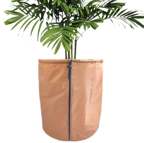 Coprivaso per per l'inverno - Protezioni termiche antigelo per vasi con coulisse e cerniera per giardini esterni, alberi da frutto, arbusti in vaso e protezione dal freddo nelle gelide stagioni