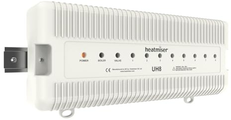 Heatmiser UH8-8 Zone 230v Underfloor Heating Wiring Centre