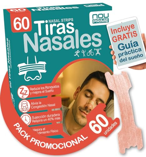 PACK PRO PREMIUM 60 Tiras Nasales Antironquidos Para Dormir Breathe Right Tiras Nasales Ronquidos Soluciones Tiritas Nariz Respirar Mejor Por La Nariz Tiras Antironquidos Nasal Strips Dejar De Roncar