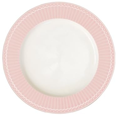 GreenGate Teller - Plate - Alice Pale Pink 20,5 cm