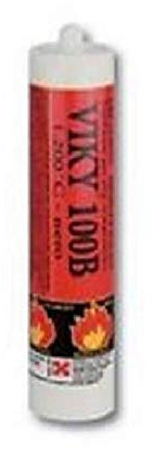 SILICONE SIGILLANTE AD ALTA TEMPERATURA NERO 1600 500 GR