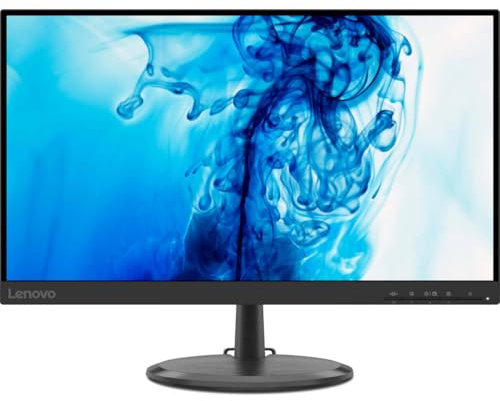 Lenovo D22e-20 Monitor, 21.45” FHD Display, Customizable Tilt Stand, HDMI and VGA Ports, 250 Cd/m² Brightness, Flicker-Free, 75Hz Refresh Rate, AMD FreeSync, Raven Black