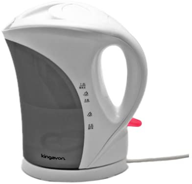 Marco Paul - Bollitore a batteria da 1 litro, da viaggio, campeggio roulotte portatile a bollire veloce cucina elettrica per interni e interni bollitore elettrico sicuro staccabile rapido 1 l, 900 W