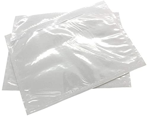 Document Enclosed Wallets Plain A5 Peel & Seal Clear Plastic Envelopes Sleeves Pockets Wallets Attach Invoices Packing Lists A5, 225x165mm, Pack of 50 HTUK