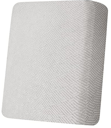 CHELZEN Stretch Sofa Seat Cushion Cover, Fitted Sofa Cushion Slipcovers, Couch Cushion Covers, Replacement for Individual Cushion Furniture Protector (Large 1 Seater, Silver Gray)