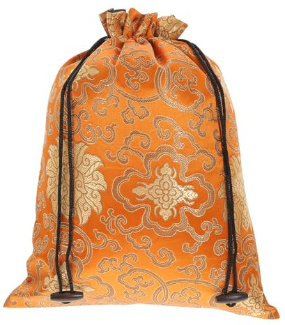 COHEALI À Cordon 37X10.63 Pouces Pochette De Rangement Pour Bijoux Écologique Motif Aléatoire Idéal Pour Cadeaux Mariage Fête Anniversaire