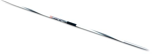 HAEST Nordic Wettkampfspeer Super Elite | 800 g | Dünne Spitze aus verzinktem Stahl | WA-Zertifiziert | Für fortgeschrittene Werfer | Wurfspeer | Speer | Speerwurf