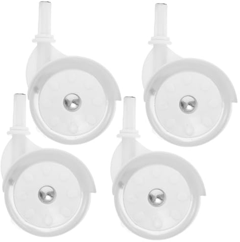 JOINPAYA ErsatzräDer FüR Baby Lauflernhilfen: 4 StüCk Walker Wheels 3.5x2.3inch Räder Universal-räder Möbelrollen mit Bremse freilaufend leise Geeignet für Kinderwagen ZubehöR