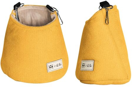 Ekorre sele – socker glidare säng, ekorre bur hängmatta | socker glidare hängande, små djur avtagbar mysig fleece matta för hamstrar, syrisk hamstersäck gungsäng 15 x 15 cm
