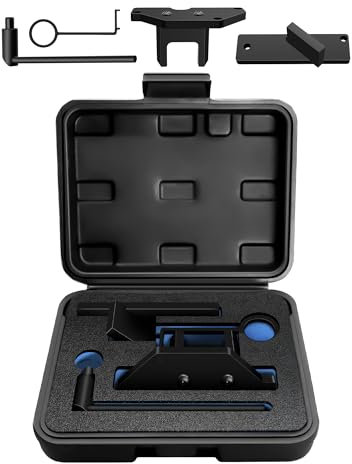RUIZHI 4 Pièces Kit de Calage de Courroie de Distribution - Outil de Calage Moteur pour PSA 1.2 Puretech THP | Vti, 1.2 E-Vti | 1.0 Vti, pour Peugeot 2008 408 308S, pour Citroën C1 C3 C4