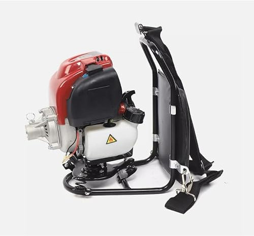 Tosaerba a benzina 1,4 HP 35,4 cm³ Motore a benzina monocilindrico 2800 giri/min 650 ml Serbatoio carburante Ruota diserbo Larghezza 27 cm Falciatrice senza fili per prati di grandi dimensioni