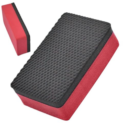 Detalles de automóviles de esponja, esponja de limpieza de detalles automáticos | Herramienta de limpieza reutilizable para pintura de metal, barniz y una variedad de tipos de pintura para automóviles