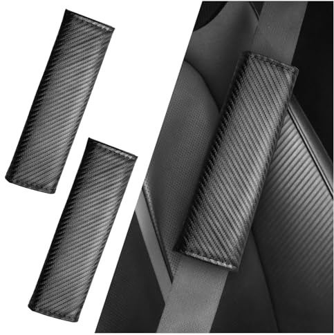 WQFACBF 2Pcs Car Seat Belt Pads Cover for Chevrolet Chevy Equinox Fuel Version 2025, Seatbelt Shoulder Strap Covers Belt Harness Cushion Pad Strap Protector