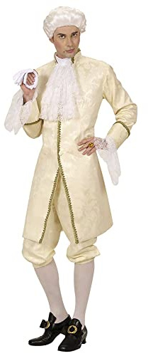 W WIDMANN MILANO Party Fashion - Traje Casanova, mujeriego, Mozart, baile de máscaras, disfraces de carnaval