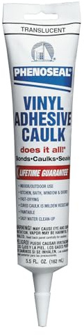 Dap-Phenoseal 01101 Translucent Vinyl Adhesive Caulk