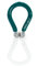 XLC Unisex – Erwachsene Speichennippel-Schlüssel TO-S43, Silber, Grün, One Size