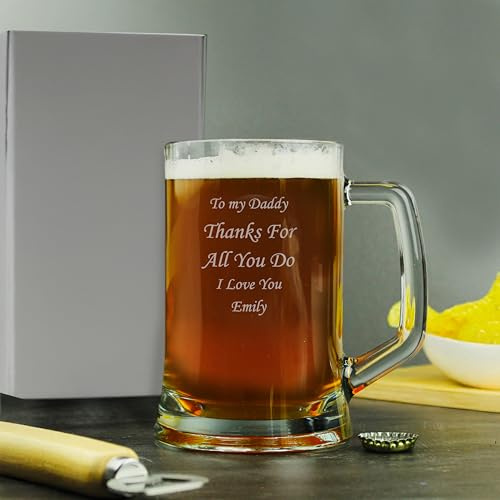 Personalised Memento Birthday Pint Stern Tankard